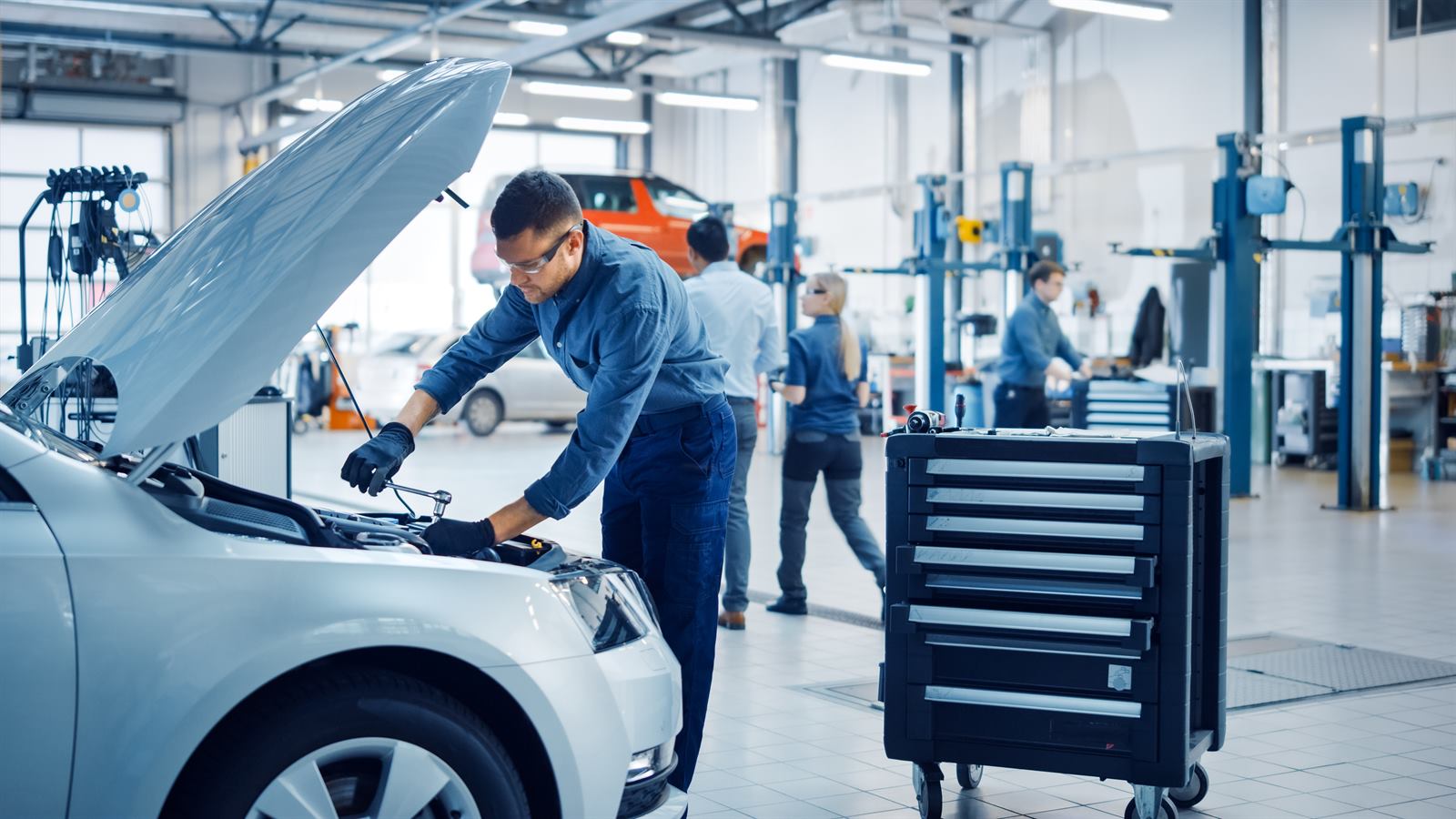 Workshop DPF cleaning support